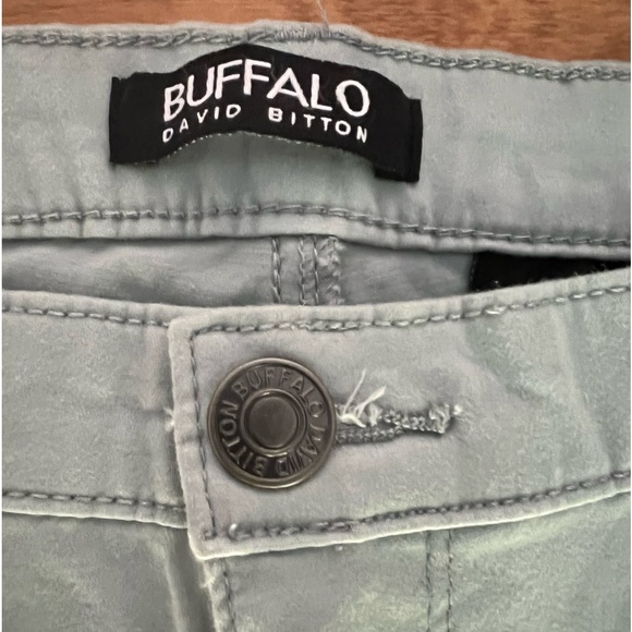 Buffalo David Bitton Daily Mid Rise Stretch Skinny ankle grazer Pants 12/32 - Picture 2 of 8
